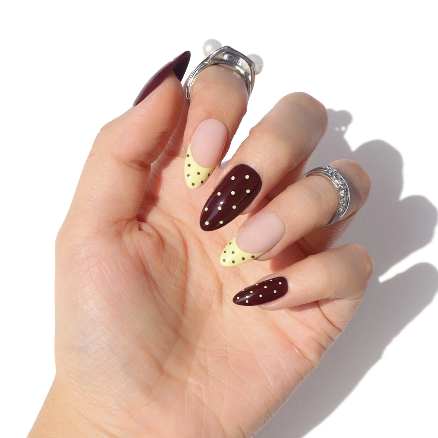 Bloody Mary vs Banana Split: Red vs Pastel Nail Showdown