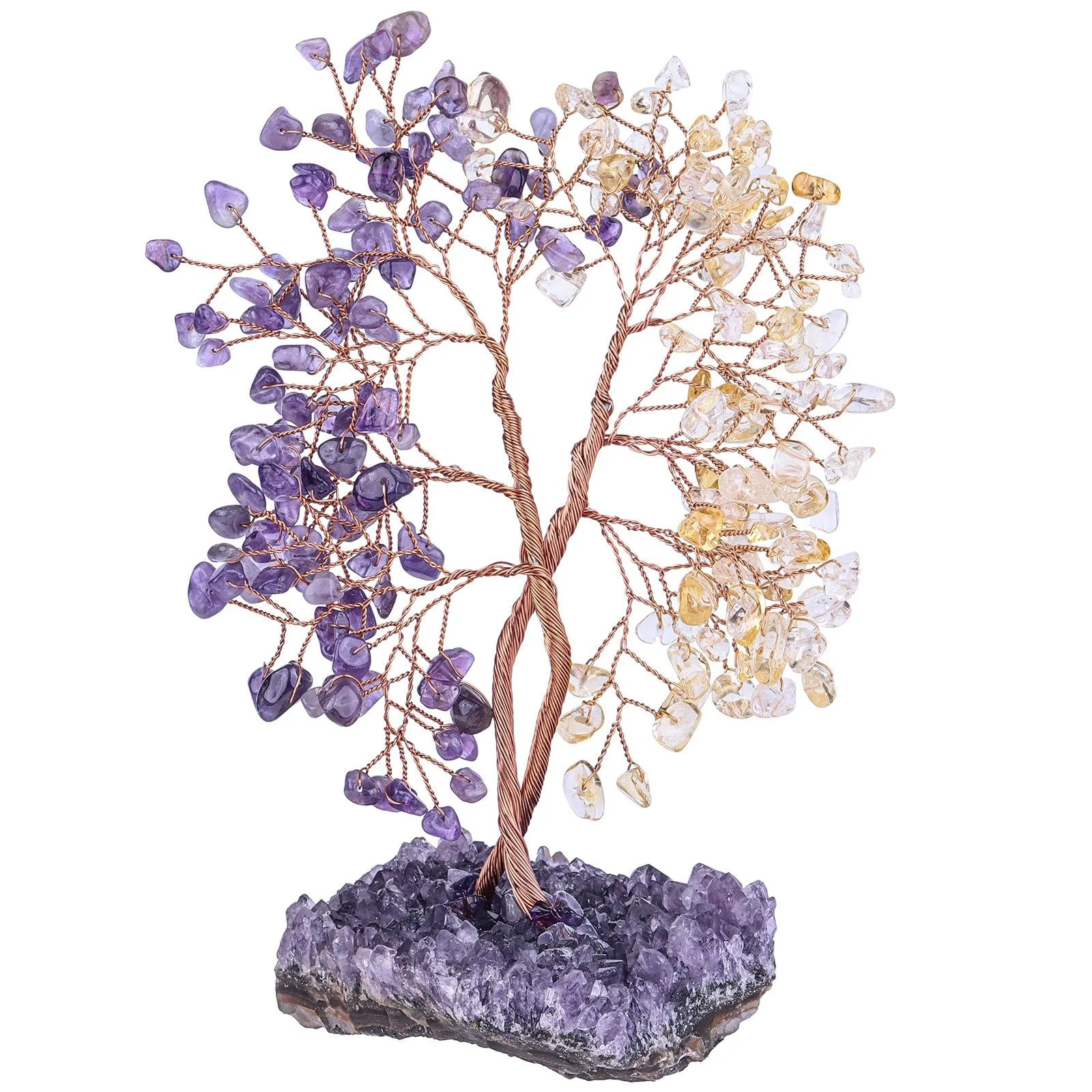 6.5inch 2 Color Healing Crystal Tree Of Life