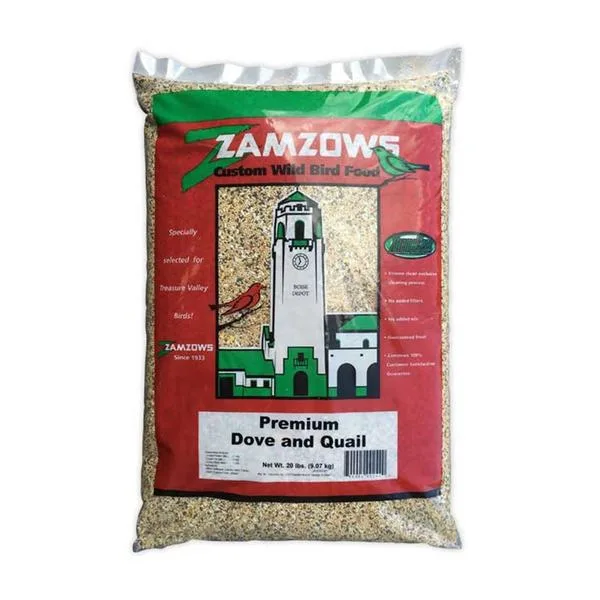 Zamzows Premium Tauben- und Wachtelfutter 20 LB