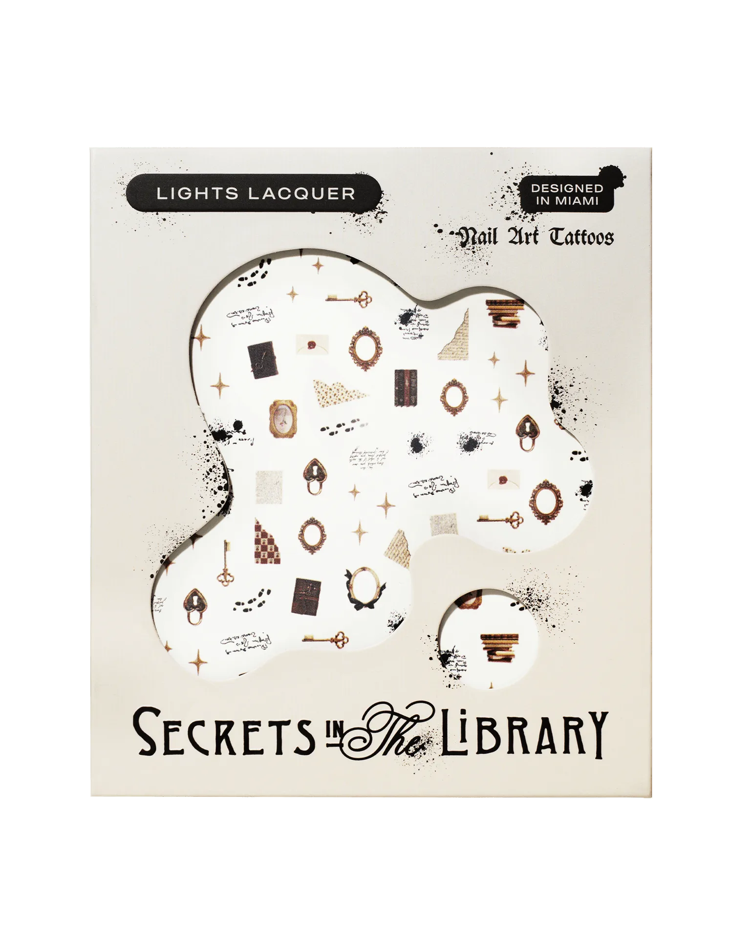 วิธีติดสติกเกอร์เล็บ Lock & Key เพื่อลุคสุดเอดจ์