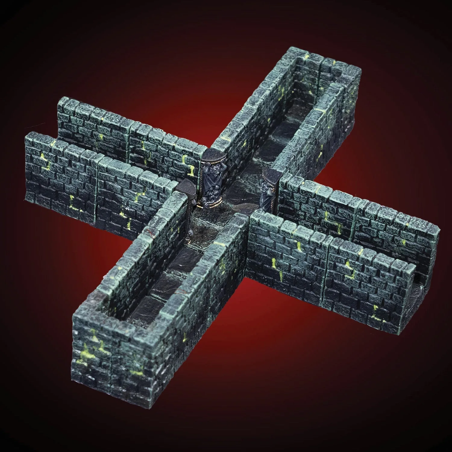 Dungeon Passages - Narrow - Sinister (Painted)