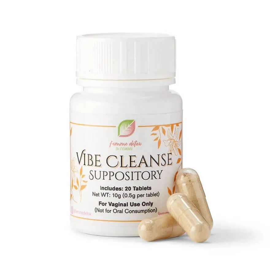 Suppositoire nettoyant Vibe