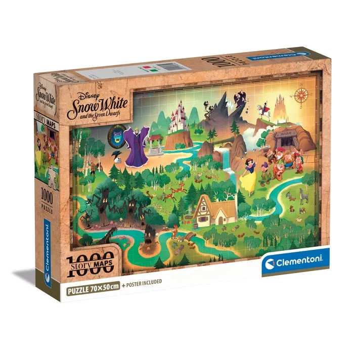 Story Maps - Disney Snow White - 1000 piezas