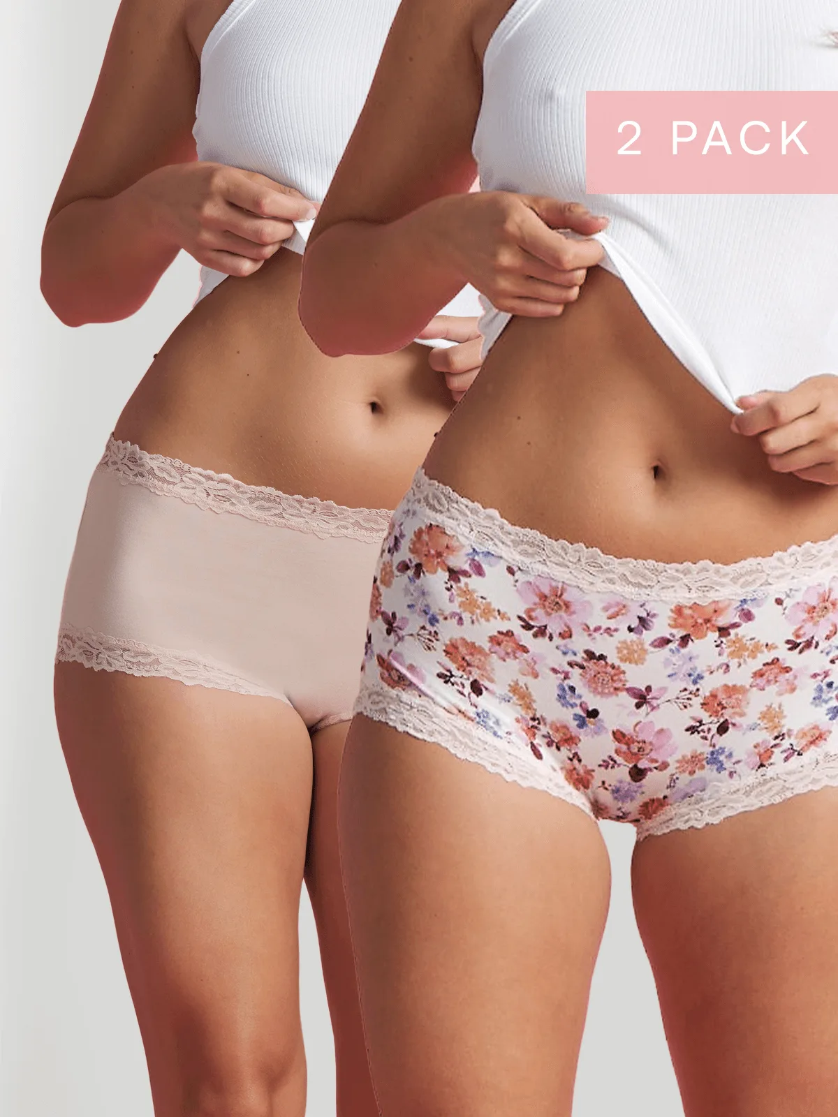 2 Pack Sukie Cotton Full Brief