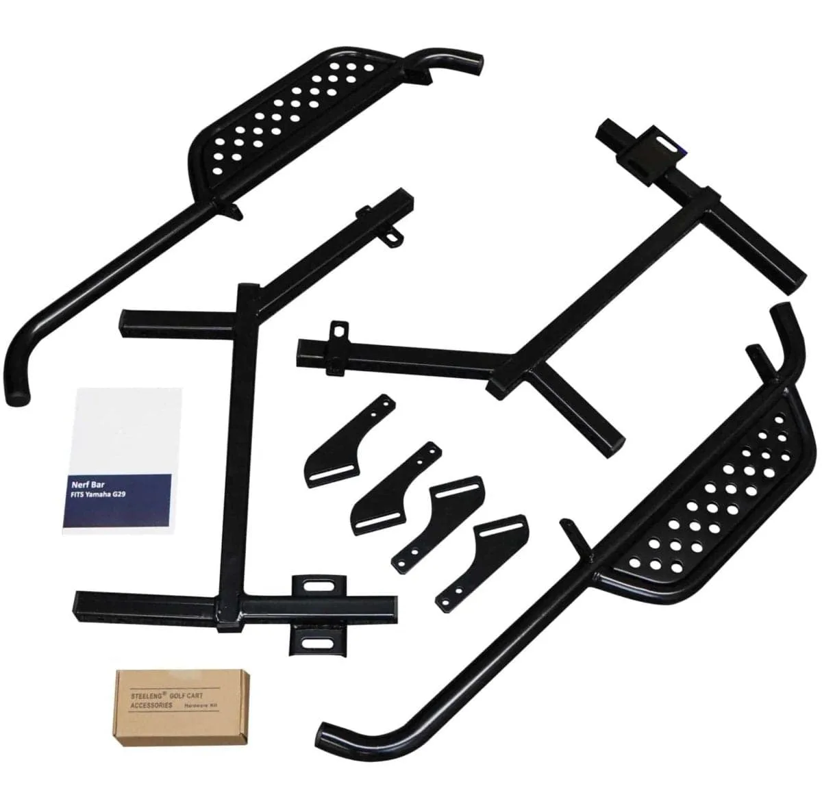 Yamaha G29 (Drive) golfkar nerf bars / running boards (set van 2)