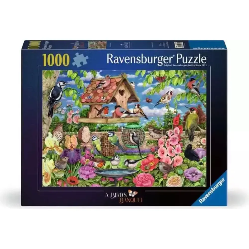 Das Vogelhaus 1000 Teile: Naturinspiriertes Puzzle-Abenteuer