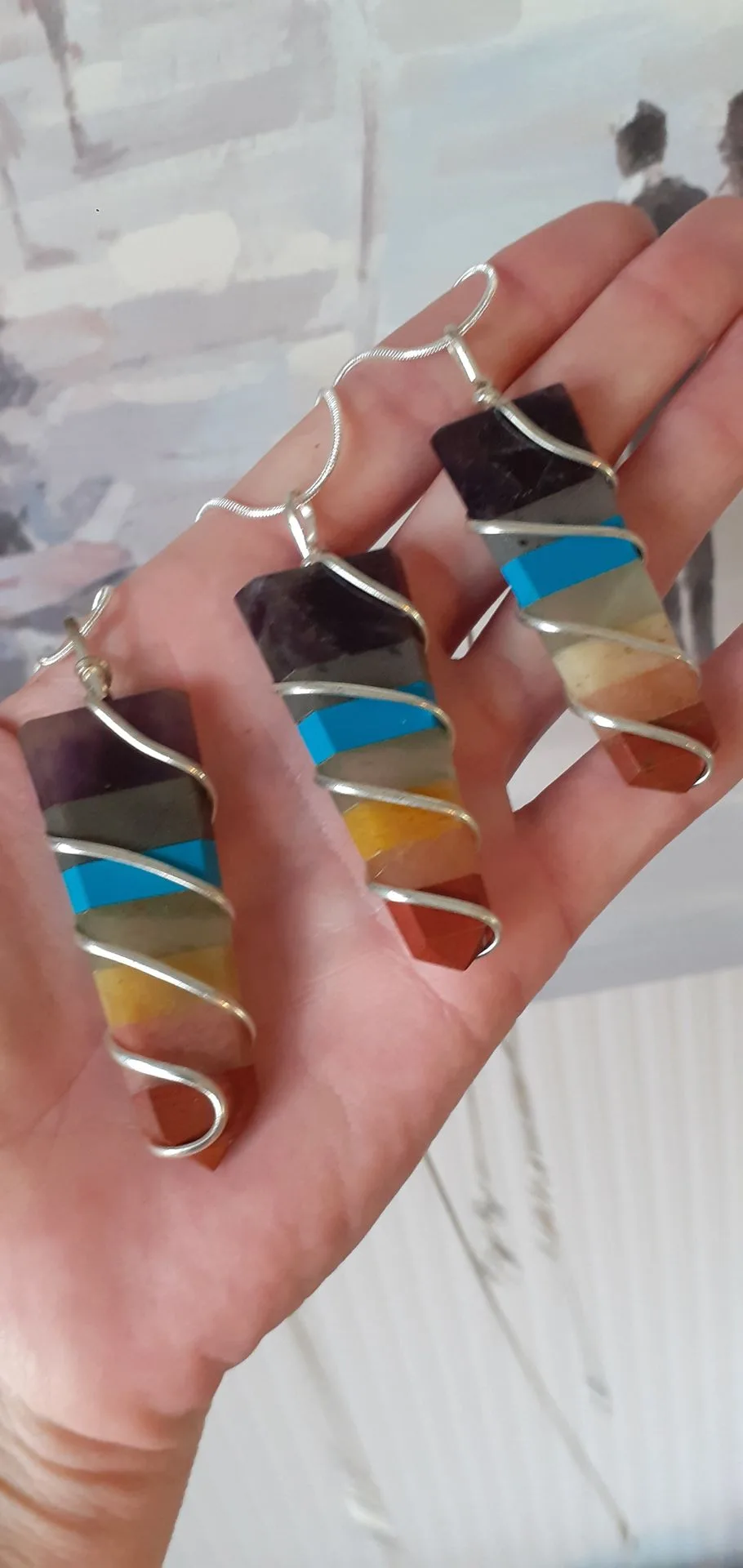 Cara Memakai Liontin 7 Chakra Faceted untuk Keseimbangan