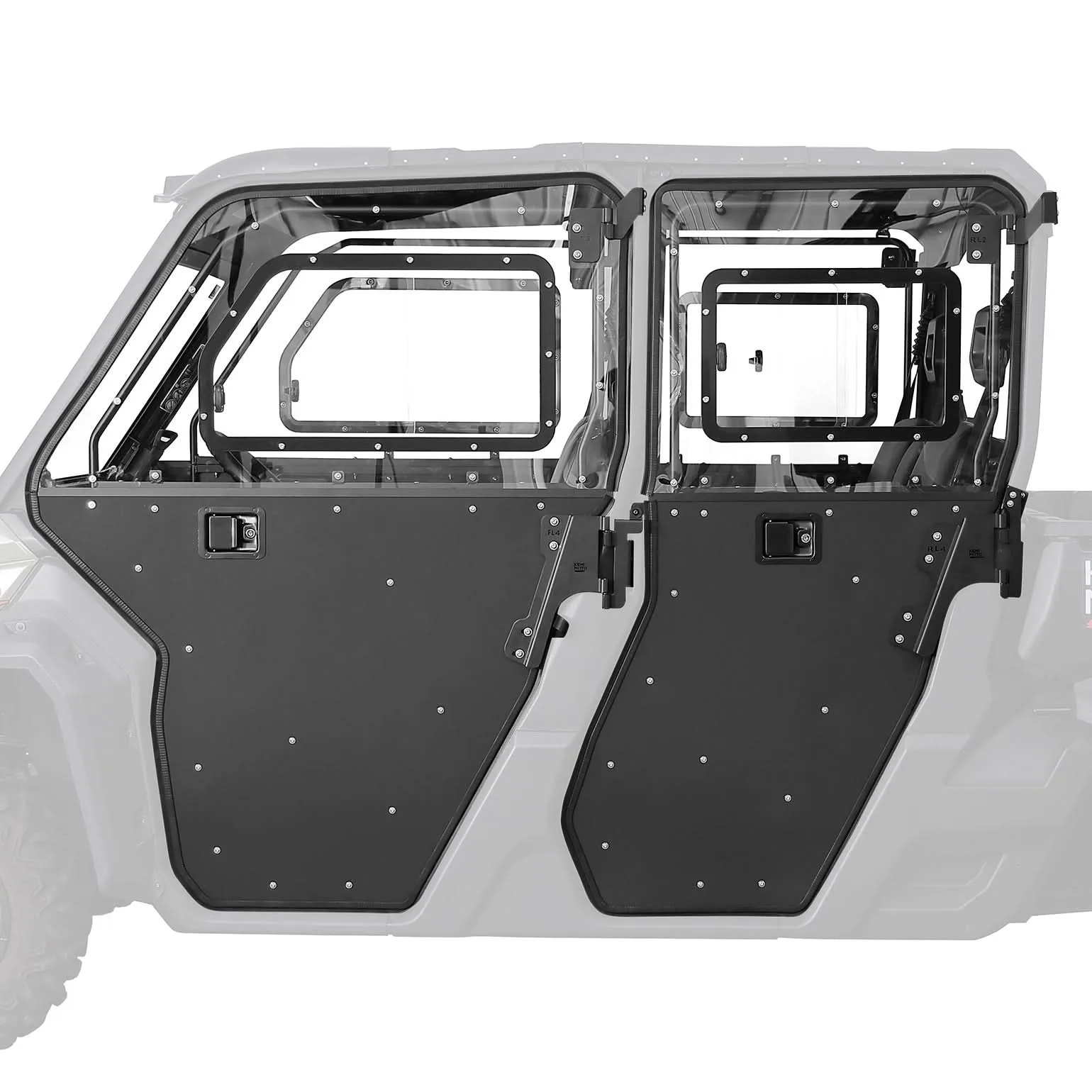 دليل تركيب لوحة باب Can-Am Defender MAX