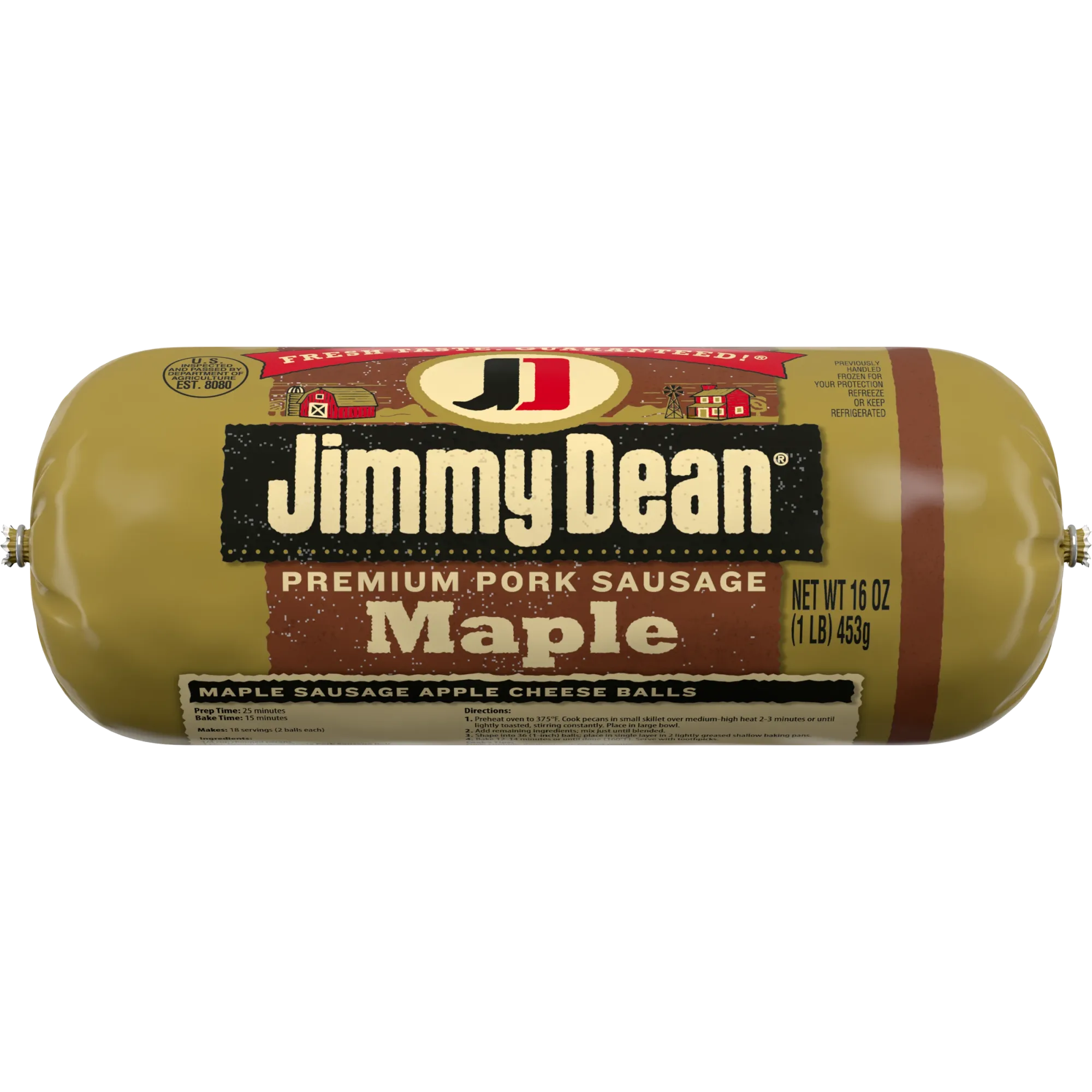 Salsicha de Porco Premium com Maple