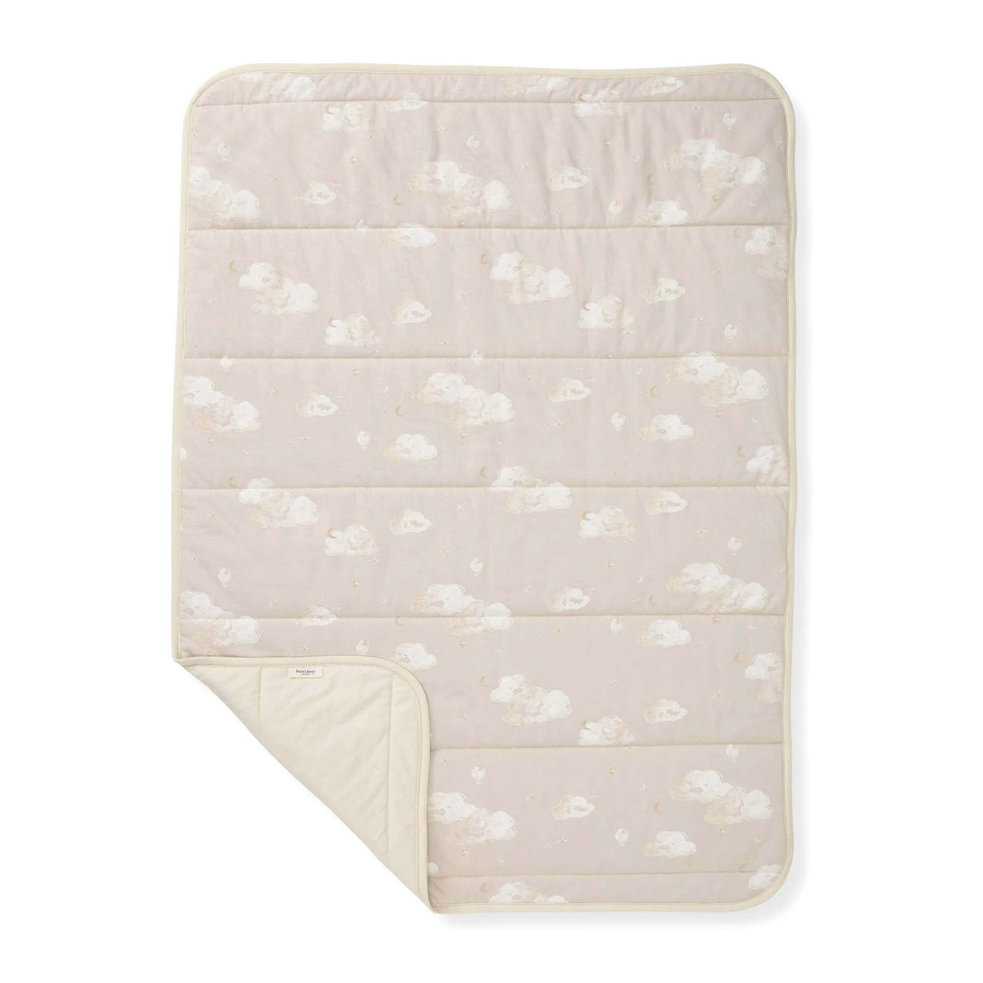 Good Night Sky Organic Cotton Reversible Baby Blanket