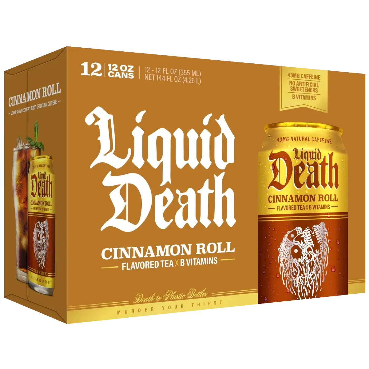Skořicová rolka: Nejsladší příchuť Liquid Death?