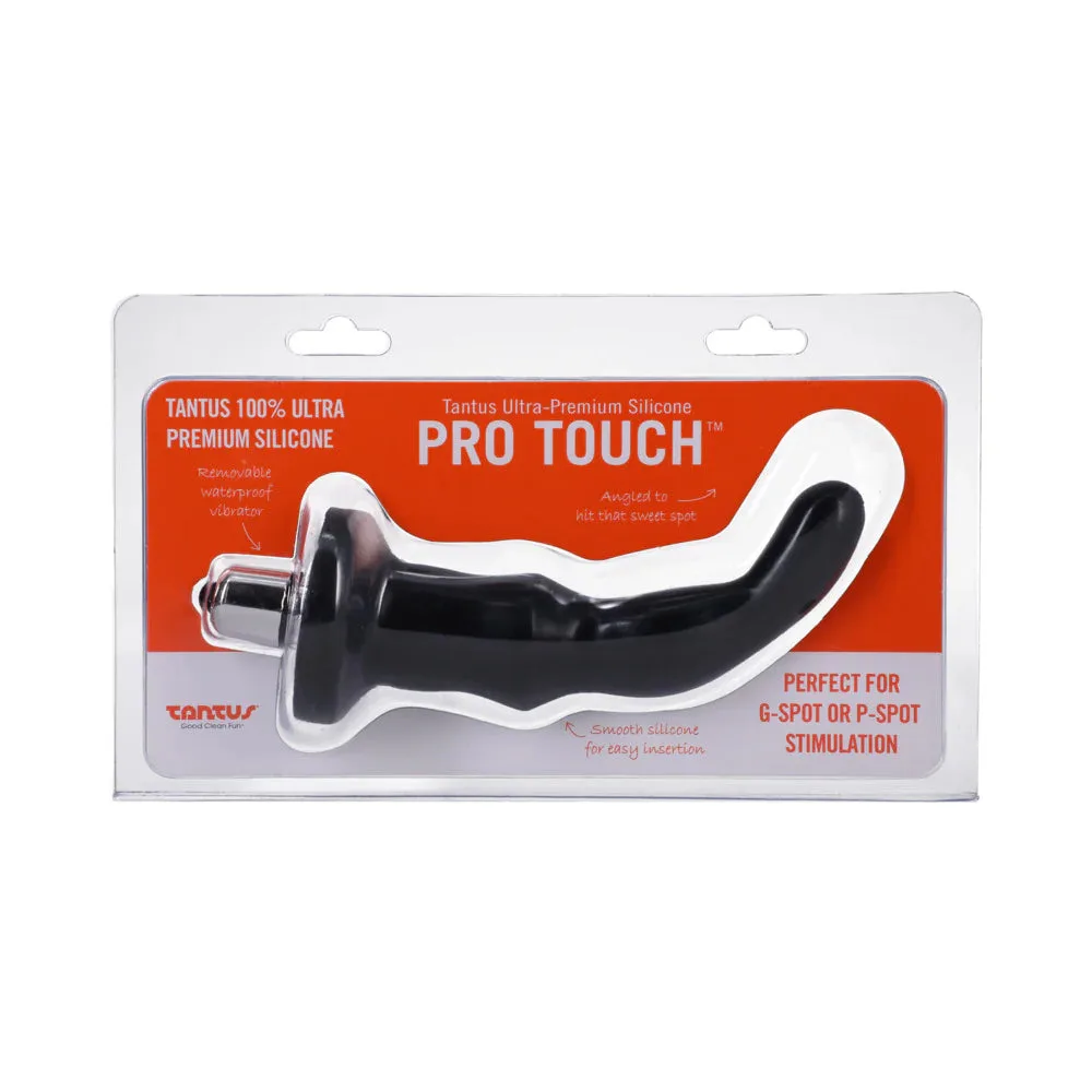 Tantus - Pro Touch - Vibrating G-Spot and Prostate Massager - Black