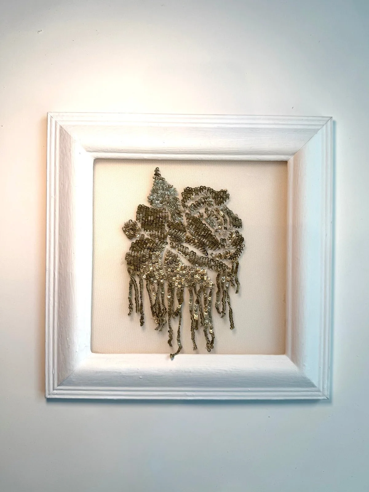 Embroidery No. 044 - Signed & Numbered Framed Couture Embroidery