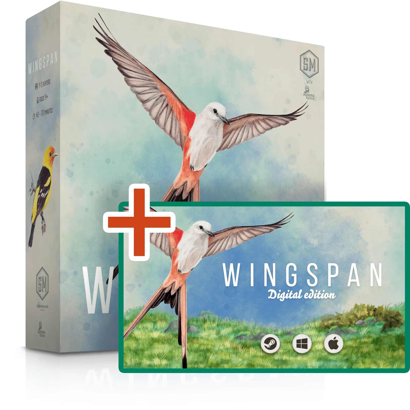 Pakiet cyfrowy Wingspan: Zawartość i zasady gry