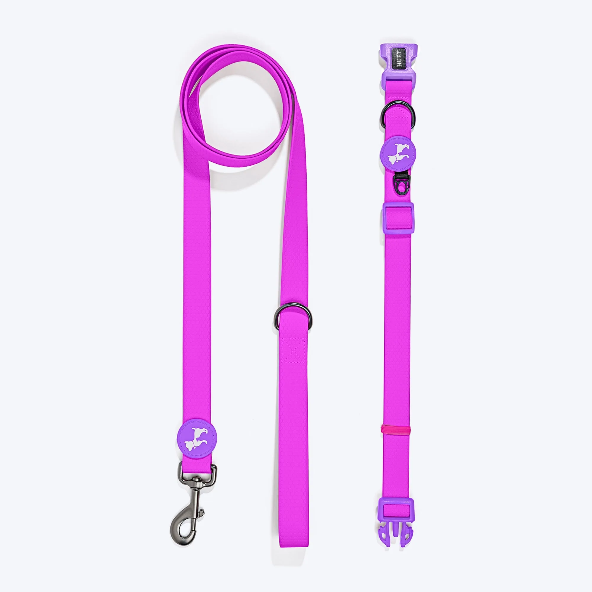 Waterproof Collar and Leash Sets for Rainy Walks
