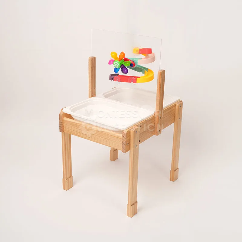 How to Set Up a Montessori Scoop & Splash Station