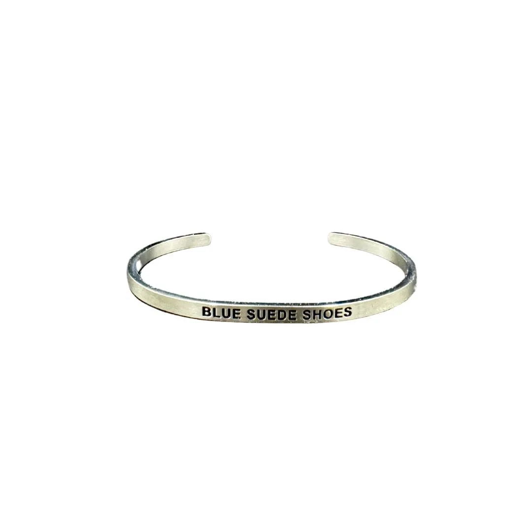 Blue Suede Shoes Embracelet