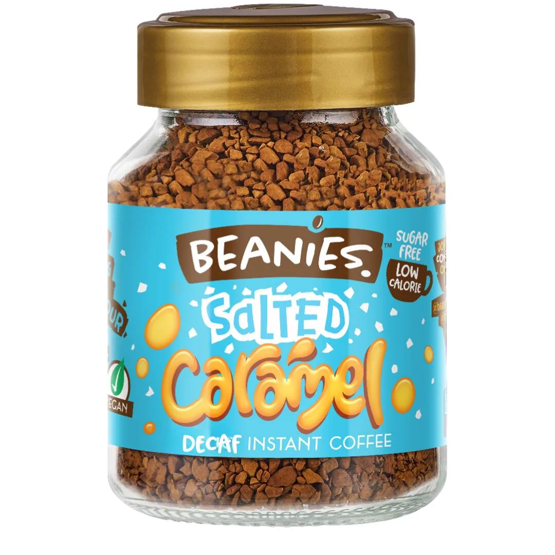 Café descafeinado sabor caramelo salado