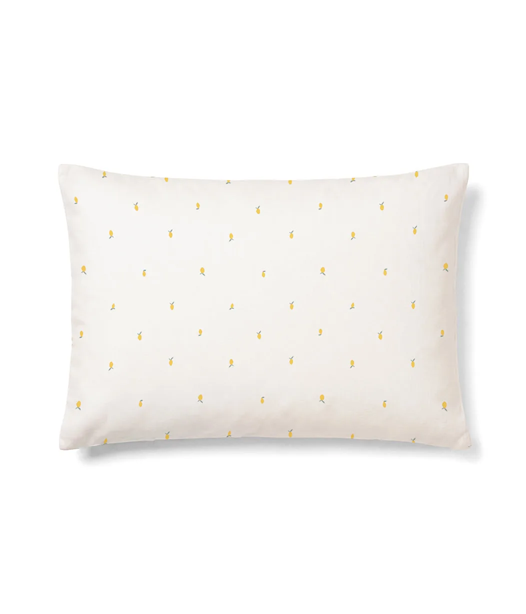 HushDry™ 2-in-1 Waterproof Standard Pillowcase Viscose from Bamboo Cream Lemons