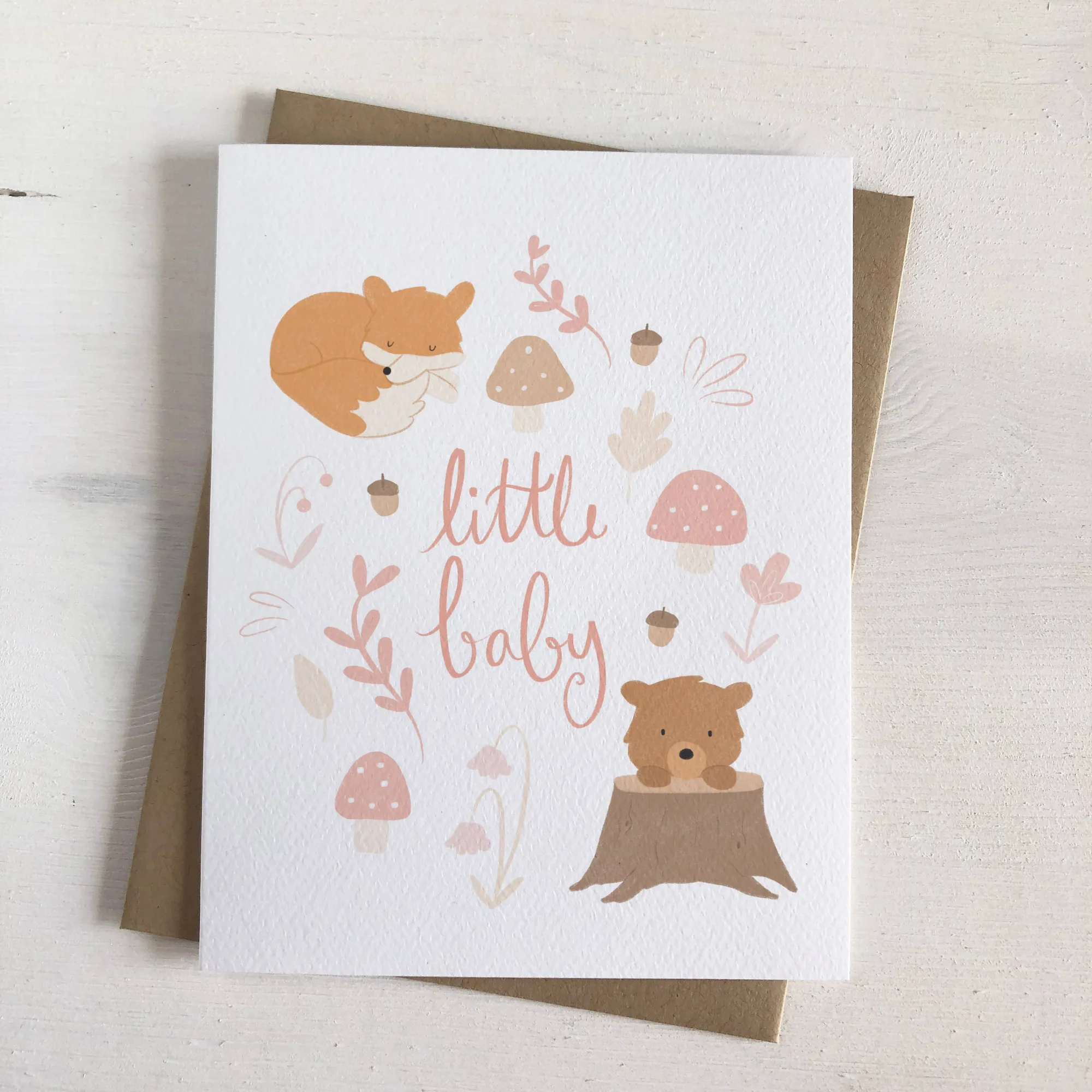 What to Write in a New Baby Card: Fox Greeting Ideas