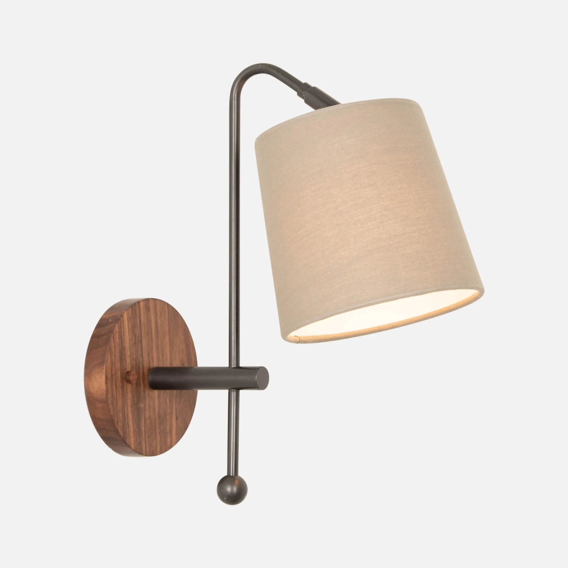 Aurora Sconce Linen Shade