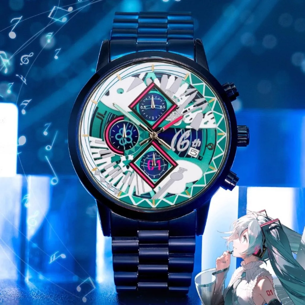 Montre Lucky Stone Hatsune Miku 16e Anniversaire