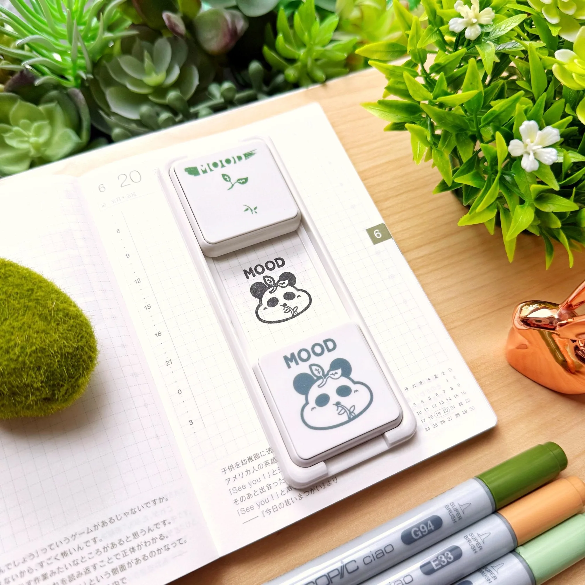 Utiliser un tampon coulissant pour le journaling