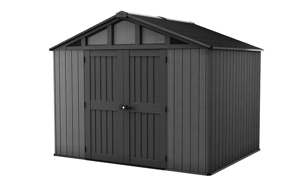 Stronghold 10x8 Storage Shed - Graphite