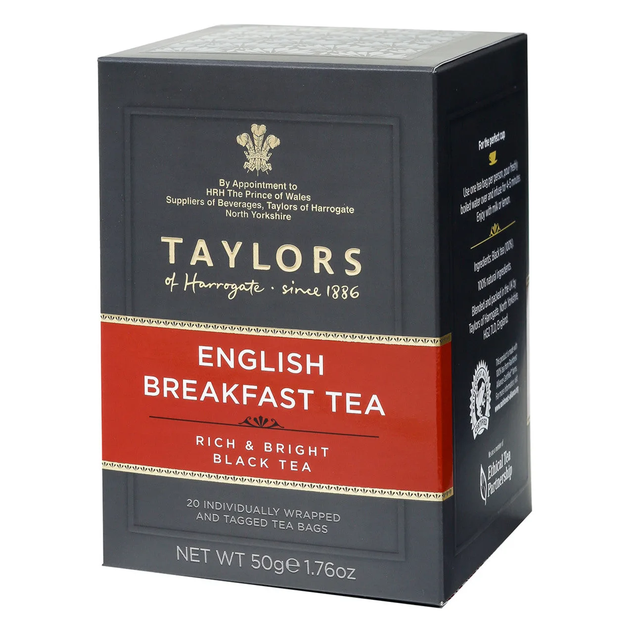 Taylors of Harrogate English Breakfast Tea Bags - 20 count