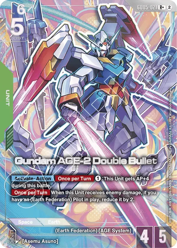 R+ Gundam AGE-2 Double Bullet: Průvodce stavbou a hrou