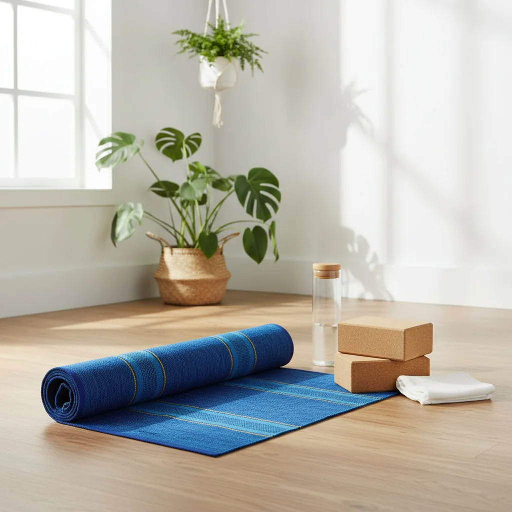 Katoenen yogamat verzorgen: houd je eco-mat schoon