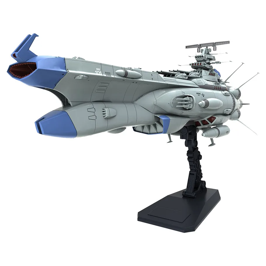 Bouwhandleiding Yamato 1/1000 BB101 Arizona modelkit