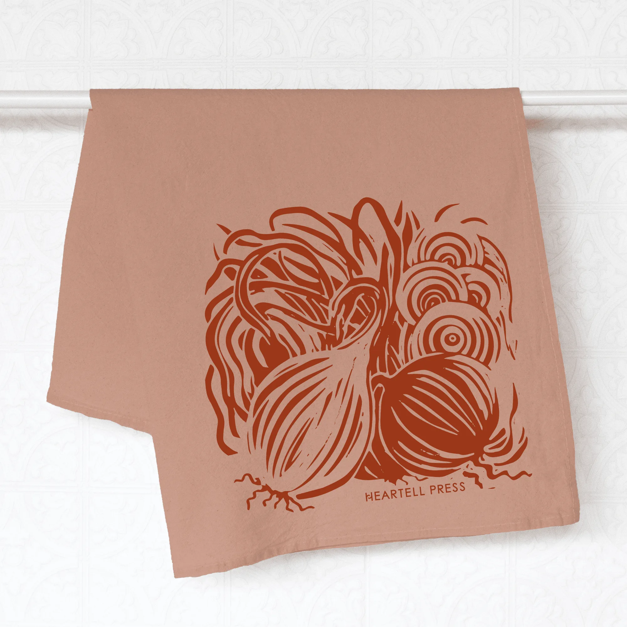 Onions Natural Dye Towel