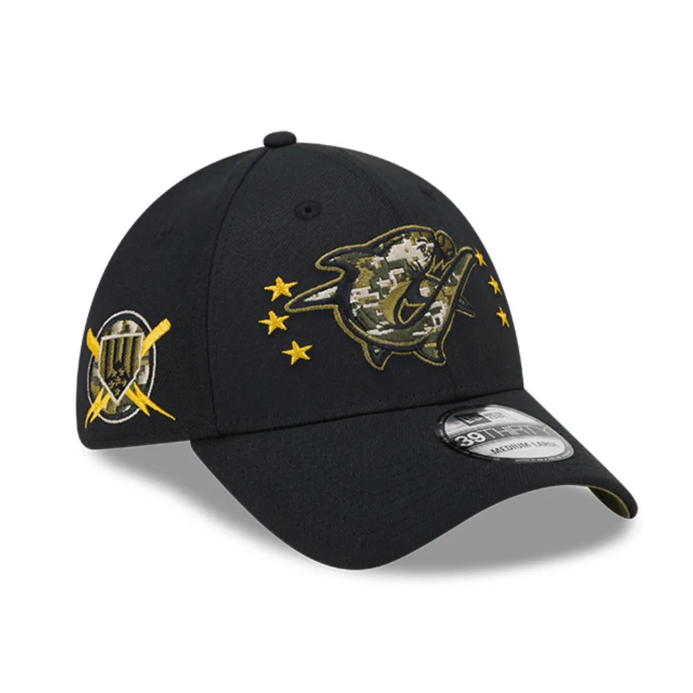 Clearwater Threshers New Era 2024 Armed Forces Day 39THIRTY Flex Fit Pet