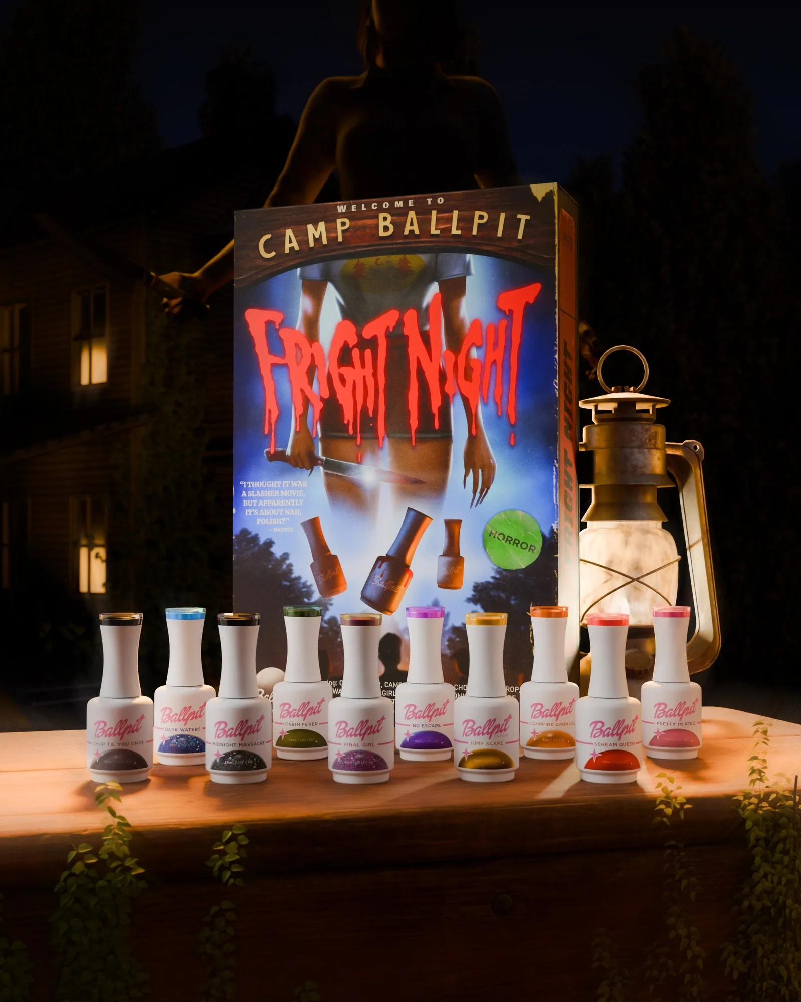 Fright Night Collection: Gel Polish and Stickers Guide