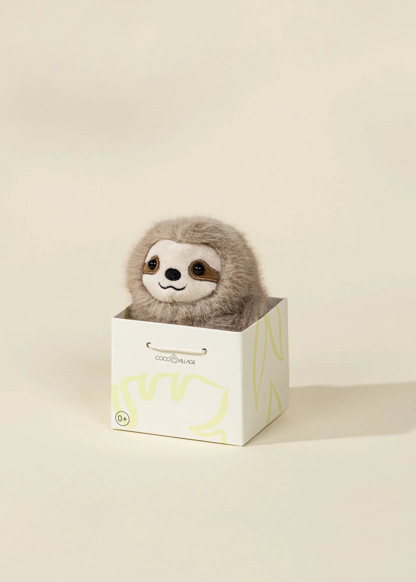 Mini Gift Plush Toy - Grey Sloth