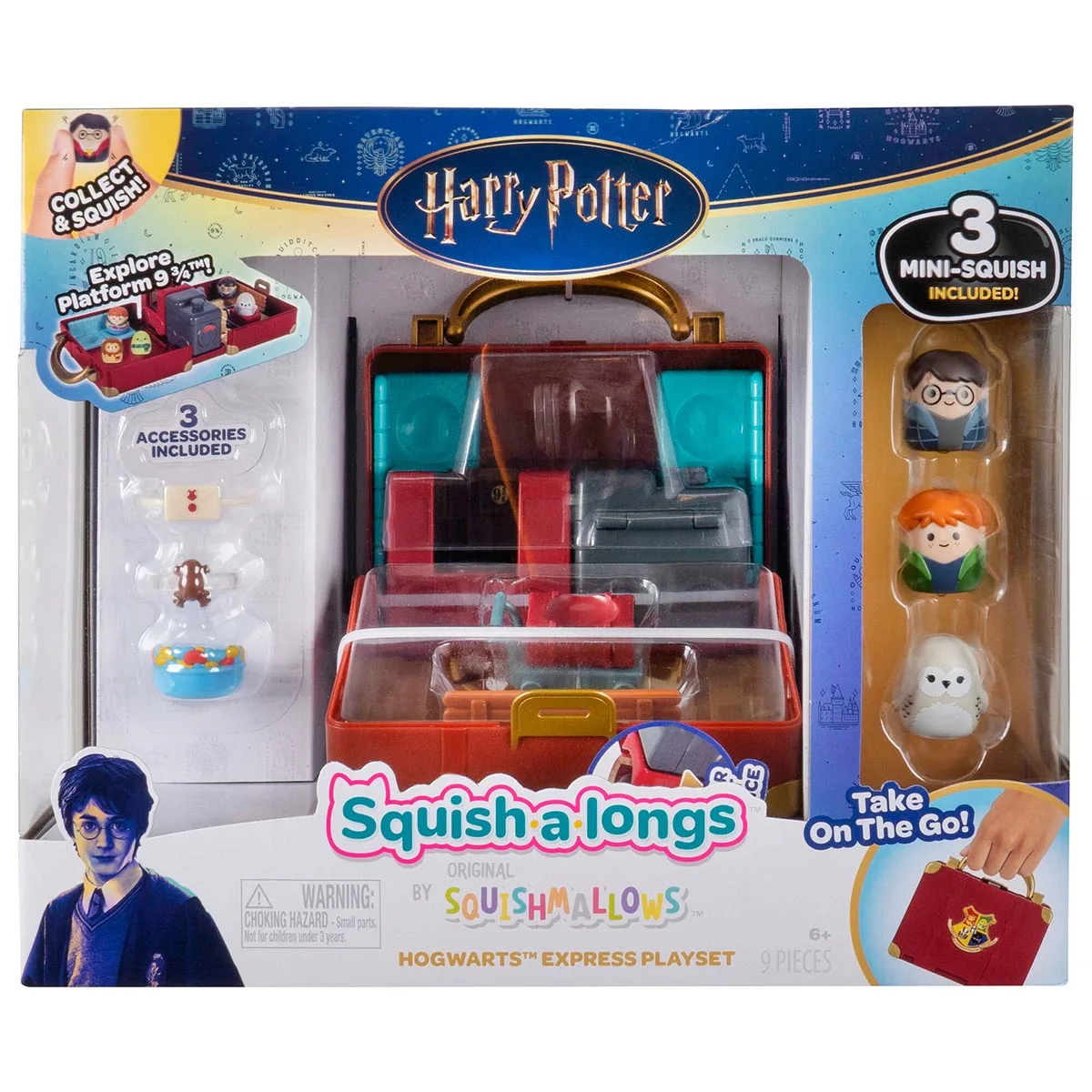 Squish-a-longs Hogwarts Express Spielset: Was ist drin?