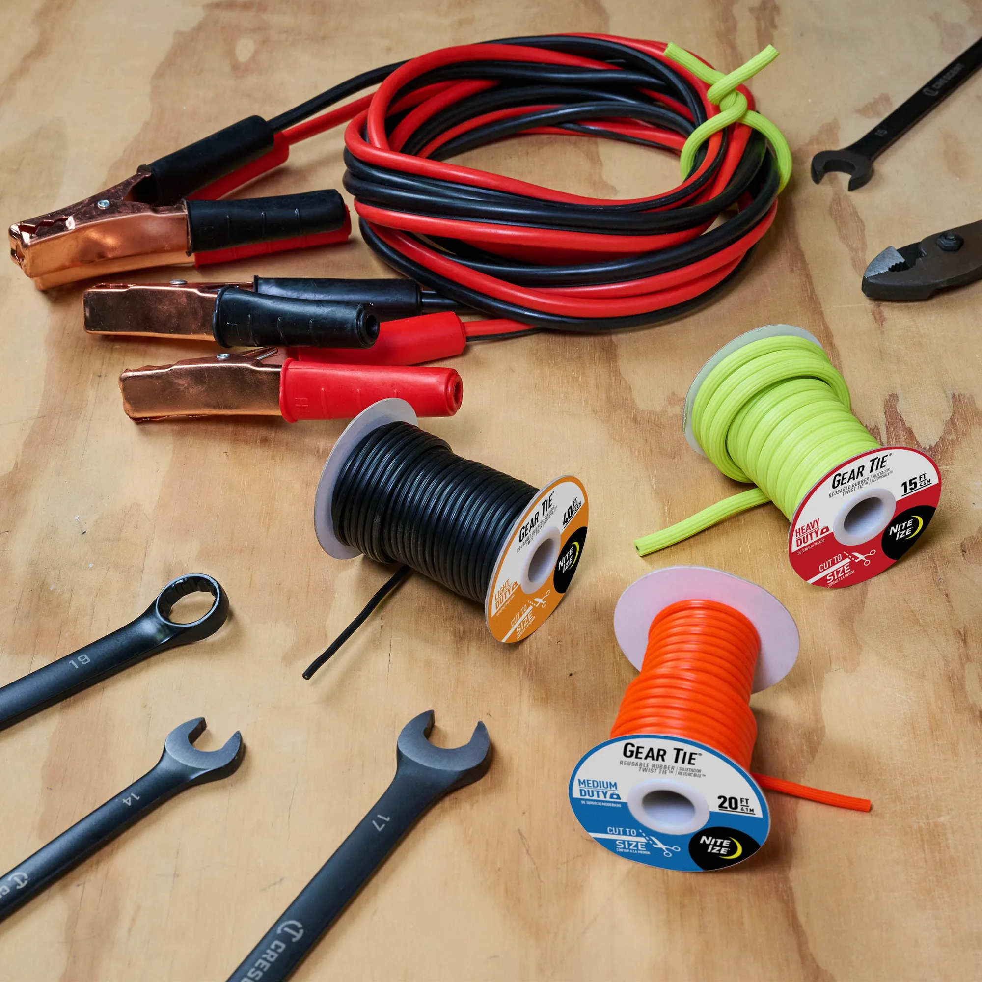 How to Use a Gear Tie Spool for Cable Management