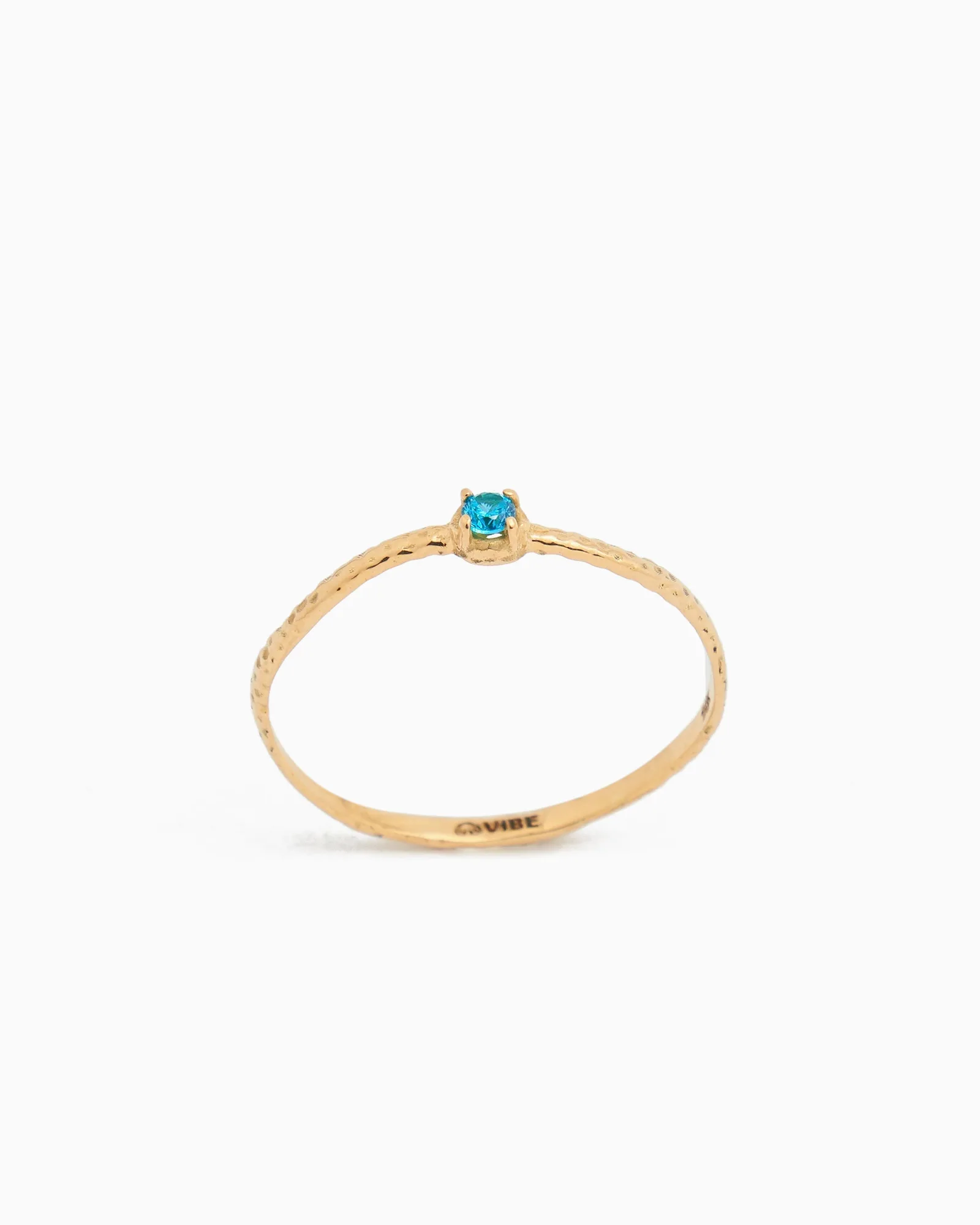 How to Stack Your Textured Stacker Ring with Stone