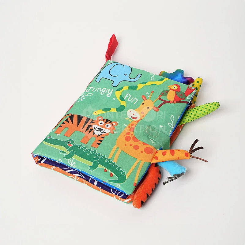 Libro Suave para Bebé Montessori