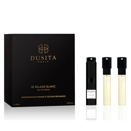 Le Sillage Blanc Travel Spray Bottle + 2 Refills
