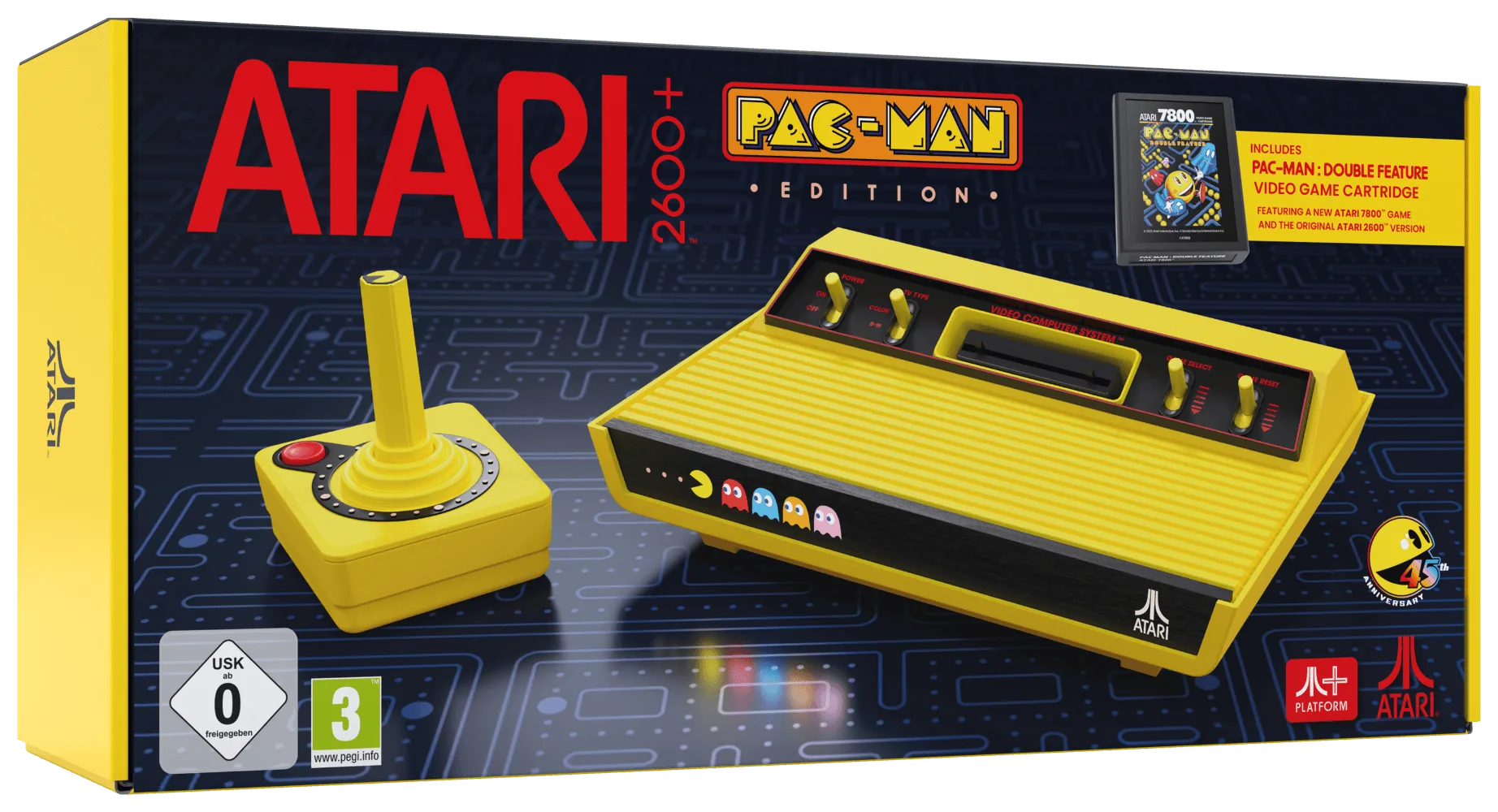 Pac-Man Atari 2600+ Anniversary Console: What's Inside