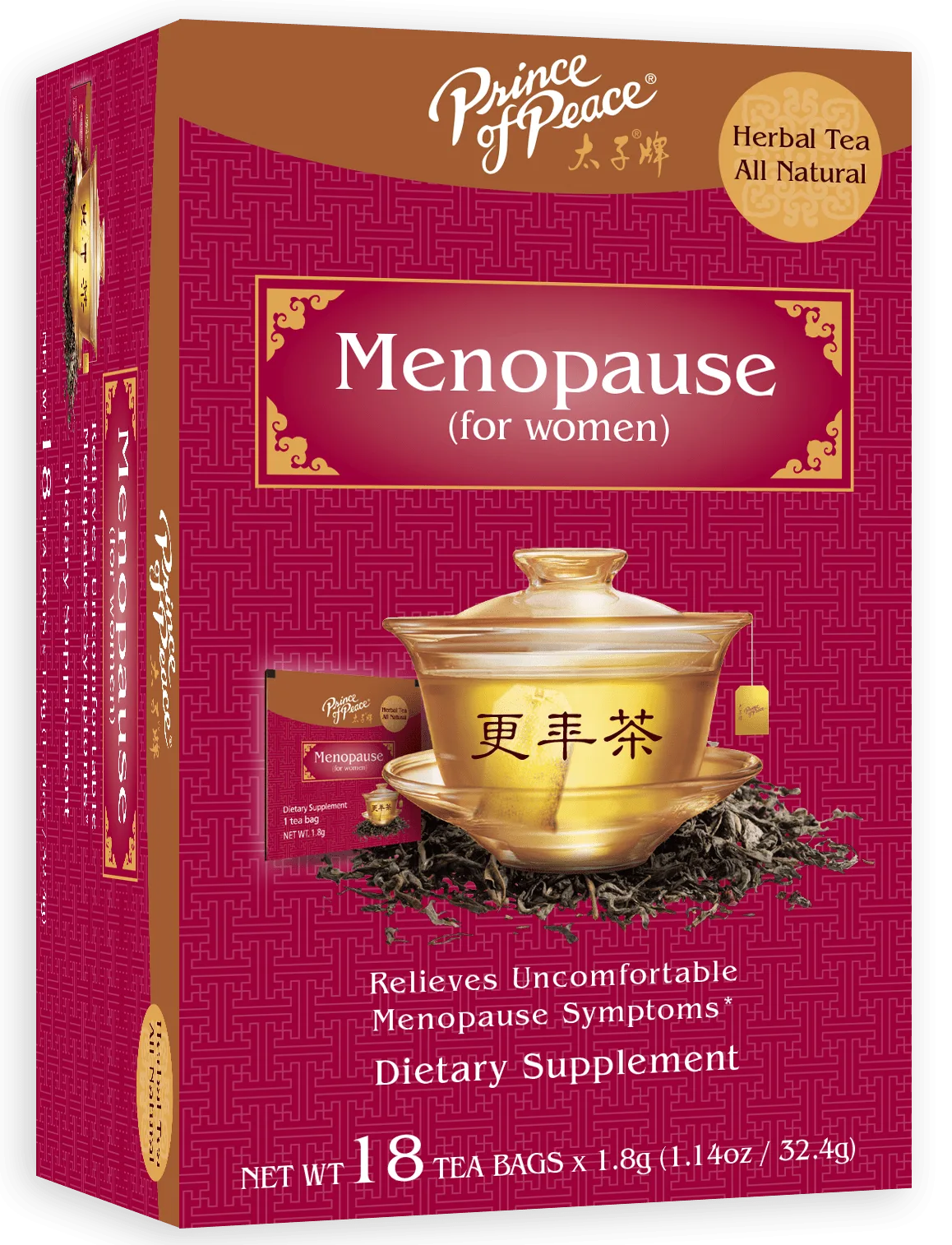 Teh Menopause Prince of Peace, 18 kantong teh