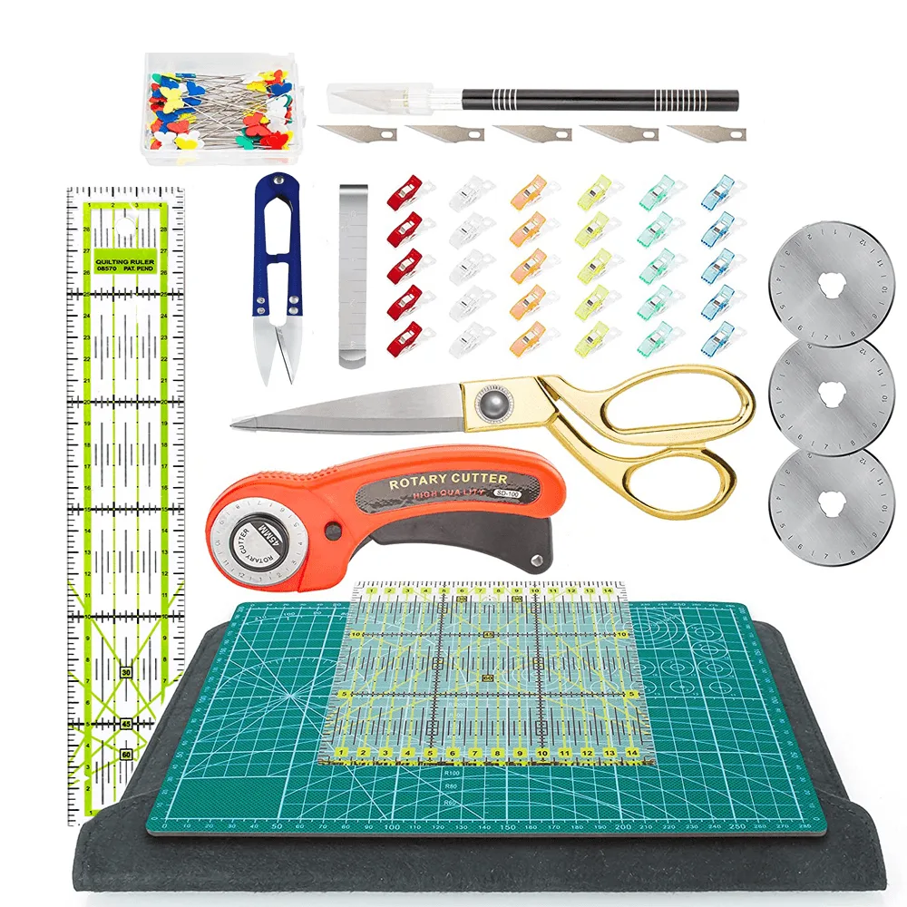 Kit da quilting da 42 pezzi: perfetto per principianti (bundle)