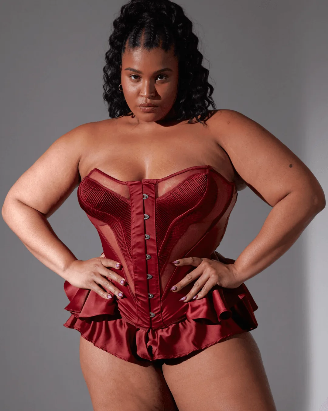 Ménage à Trois Corset - Ruby