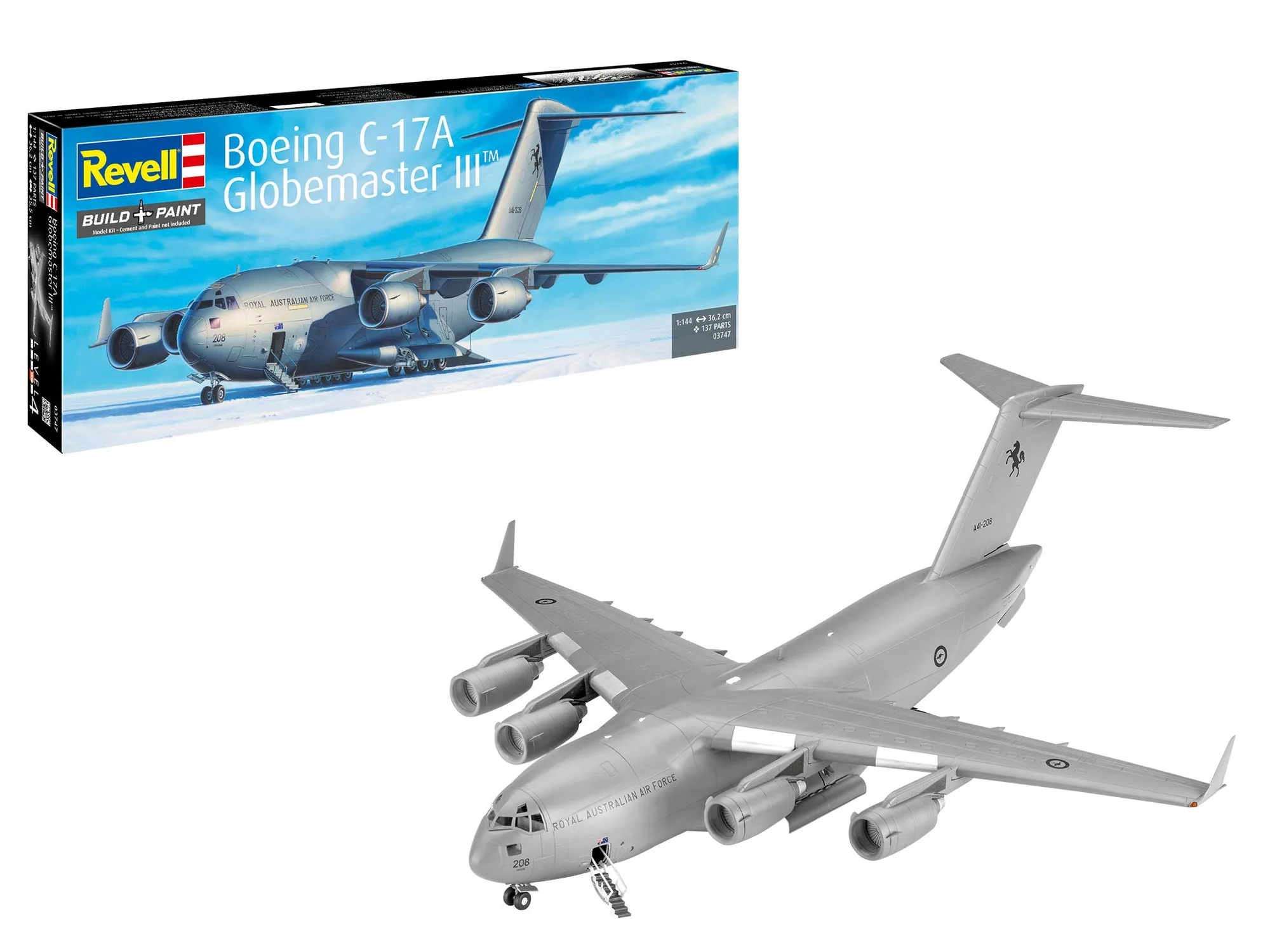 دليل بناء وتشطيب طائرة Boeing C-17A Globemaster III