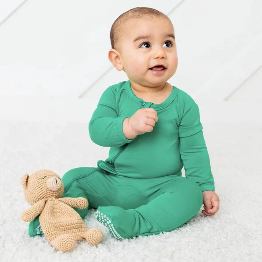 Bestaroo - Bamboo Footie - Emerald
