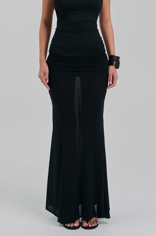 Altar Maxi Skirt Black
