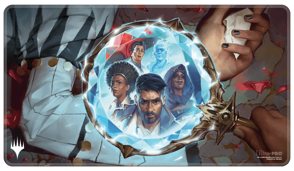 Murders at Karlov Manor Key Art HOLOFOIL® Playmat for Magic: The Gathering