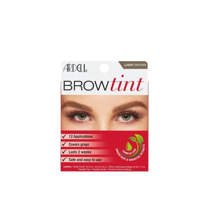 Jak používat Brow Tint Light Brown pro definované obočí